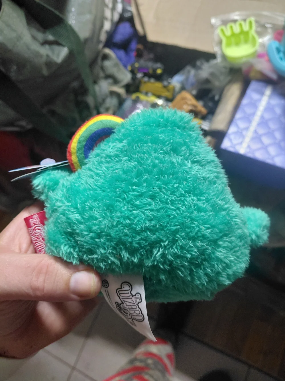 soft, green BumBumz The Wizard of Oz Emerald City 4.5-Inch Plush